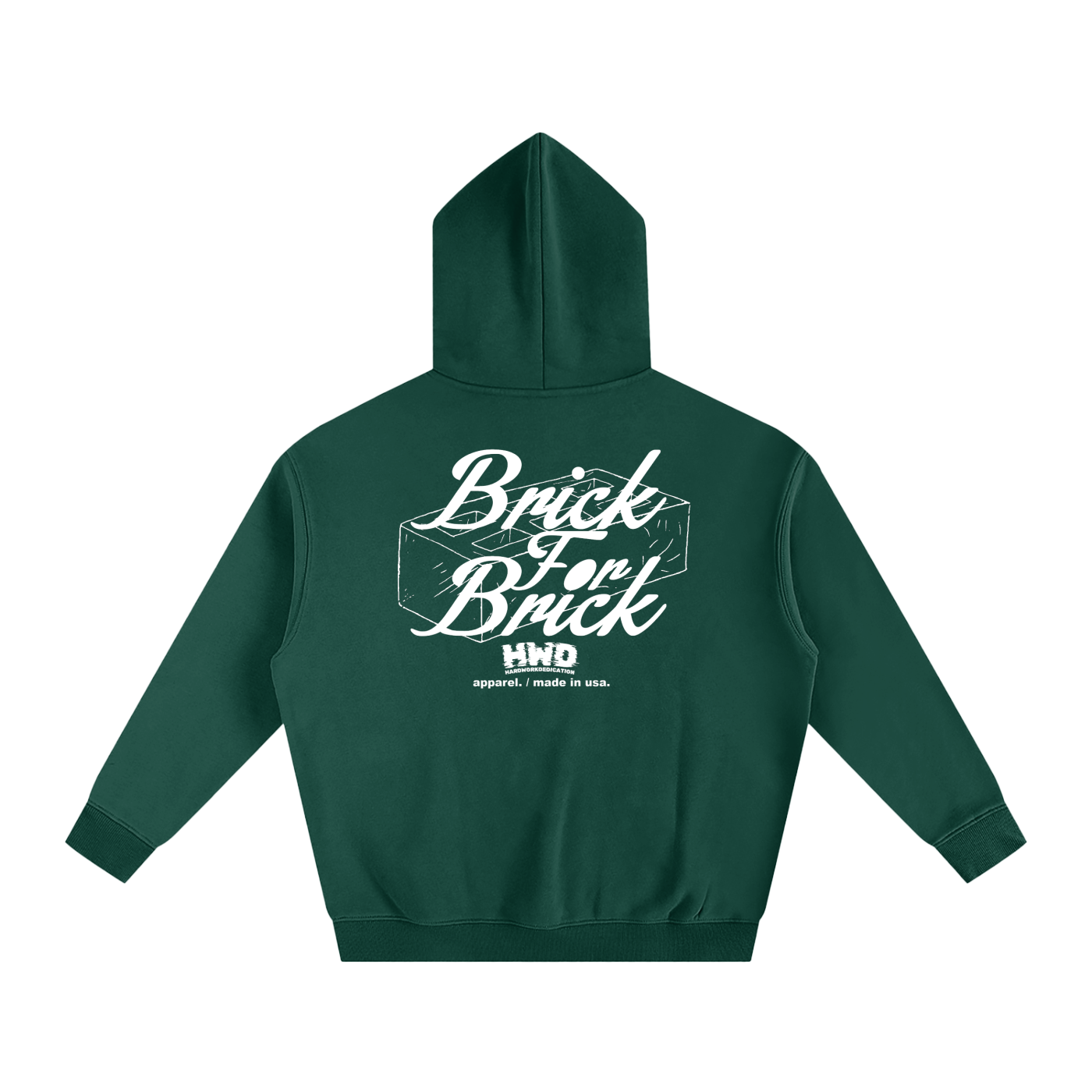 HWD 'BRICK FOR BRICK' HOODIE