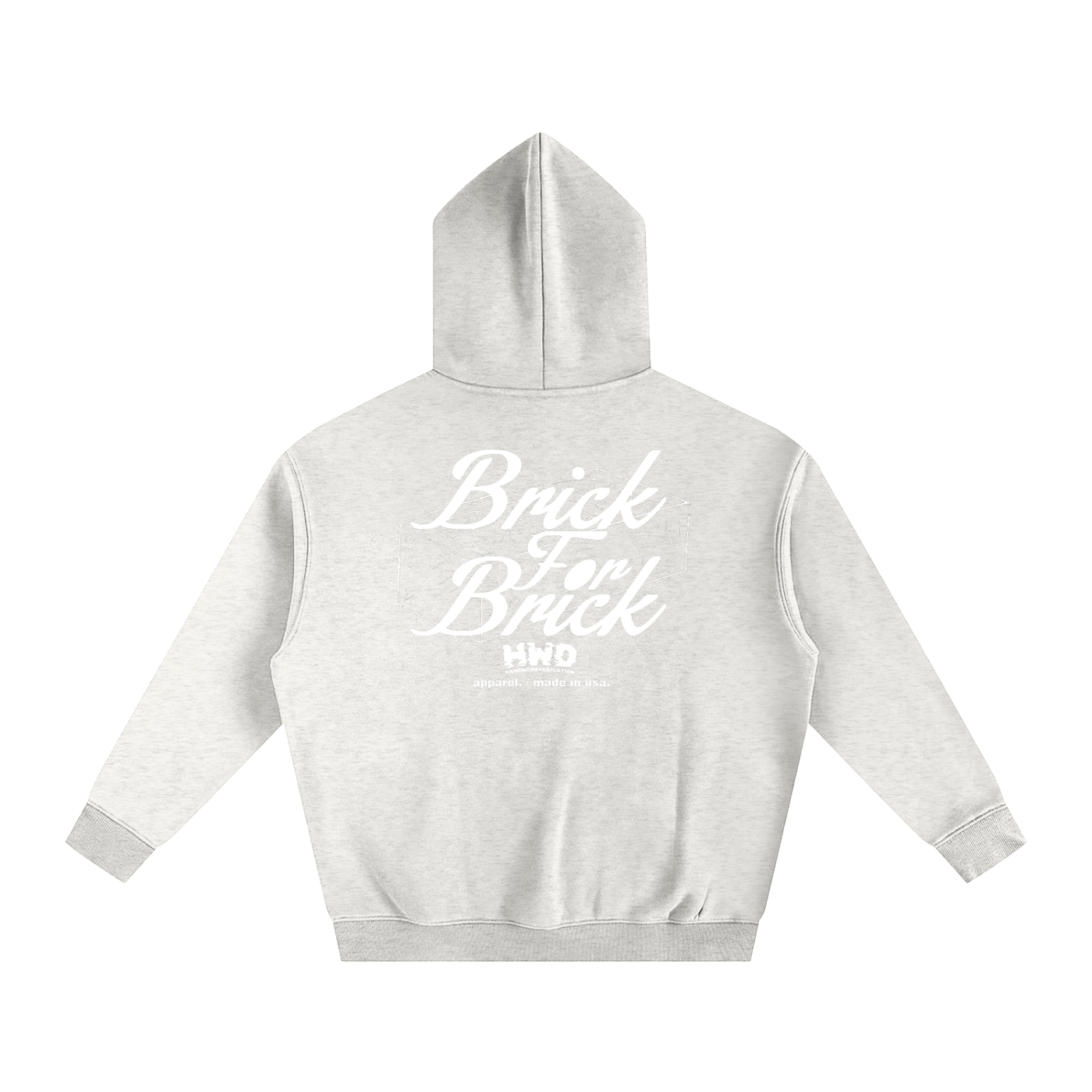 HWD 'BRICK FOR BRICK' HOODIE