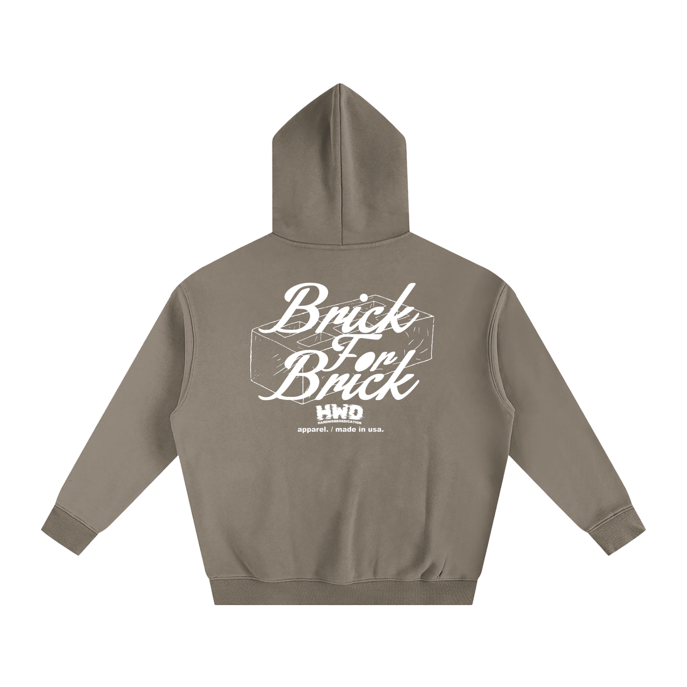 HWD 'BRICK FOR BRICK' HOODIE